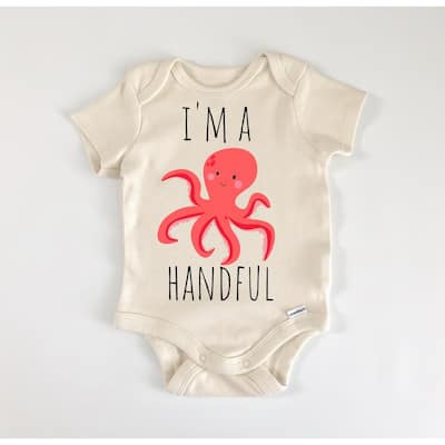 Octopus Ocean - Baby Boy Girl Clothes Infant Bodysuit Funny Cute Newborn