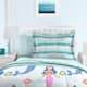 Dream Factory Mermaid Dreams 7-piece Bed in a Bag with Sheet Set