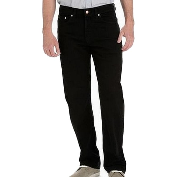 men's lee relaxed fit stretch jeans