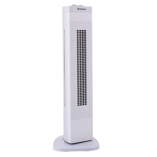 Shop Costway 30'' Tower Fan Portable Oscillating Cooling Bladeless 3
