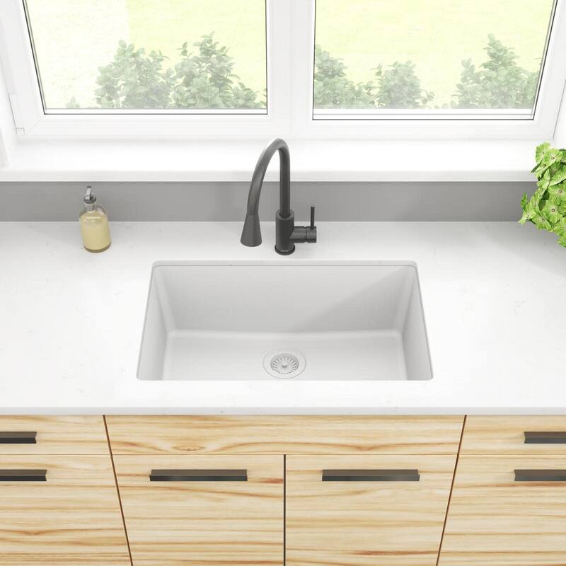 Elkay ELGRU13022 Quartz Classic 29-1/2" Undermount Single Basin Quartz
