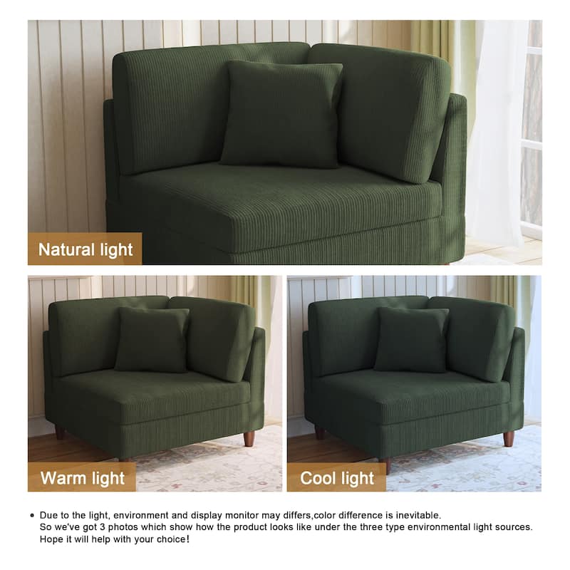 Oversized Storage Sectional Sofa Modular Couch