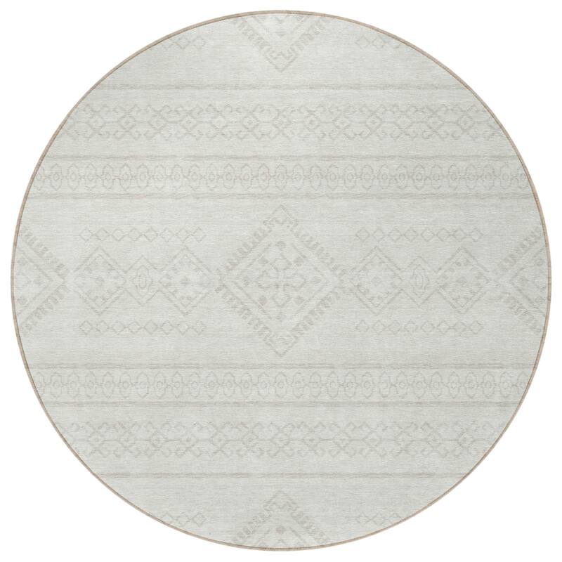 HomeRoots Southwestern Transitional Rectangle Outdoor Rug