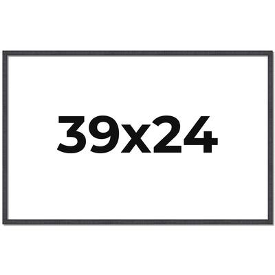 39x24 Frame Brown Picture Frame - Complete Modern Photo Frame Includes