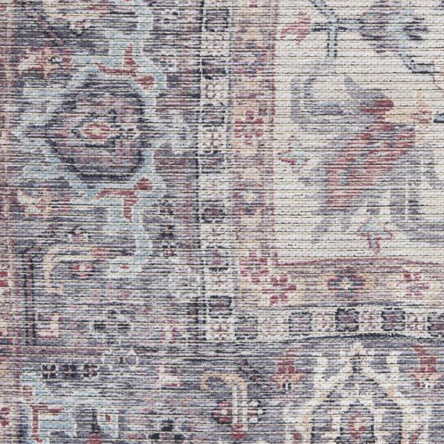 57 Grand by Nicole Curtis Vintage Medallion Machine Washable Area Rug