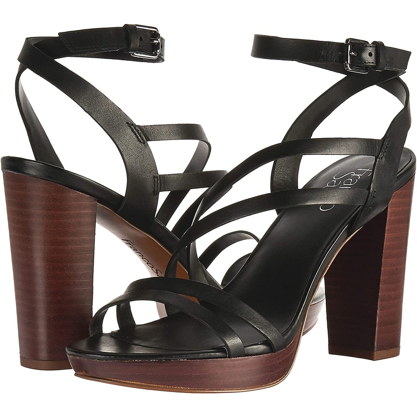 franco sarto heeled sandals