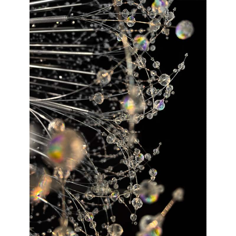 Crystal Chandelier 63" Firework Lighting Starburst Pendant light