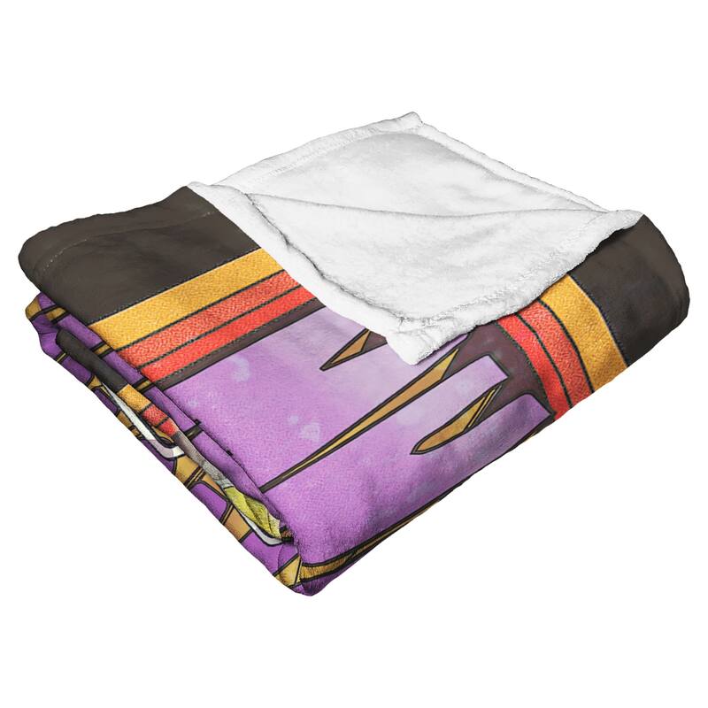 Warner Brothers Scooby Doo Munchies Run Silk Touch Throw Blanket