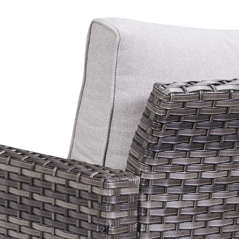 Gymojoy 6 Piece Garden Outdoor Sofa with Club Chair
