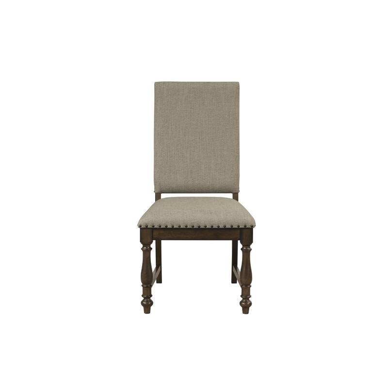 Simonne Beige Fabric Dining Room Set