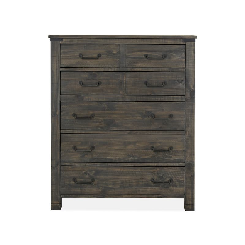 Magnussen Home Abington Weathered Charcoal Drawer Chest