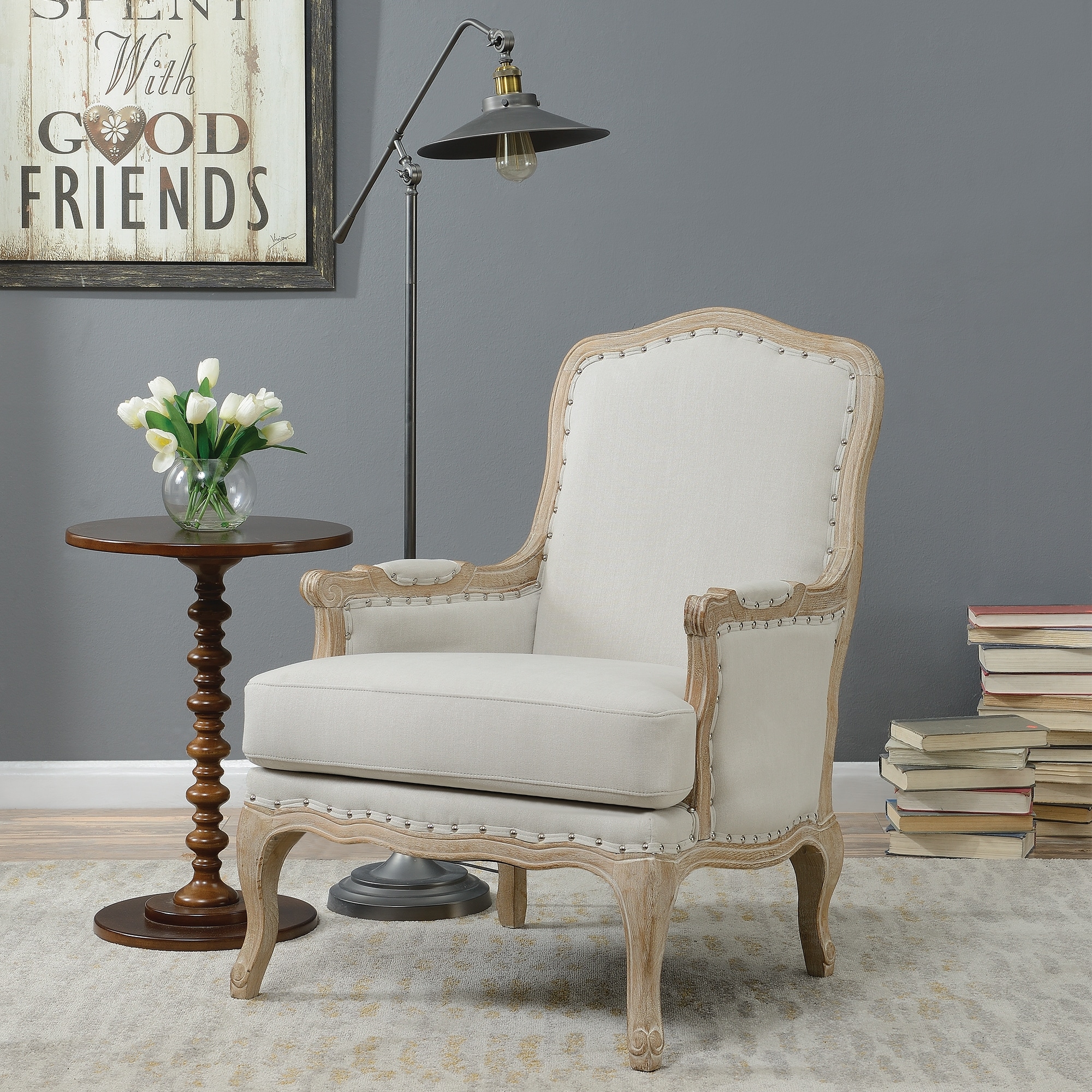 Picket house furnishings regal accent chair sale