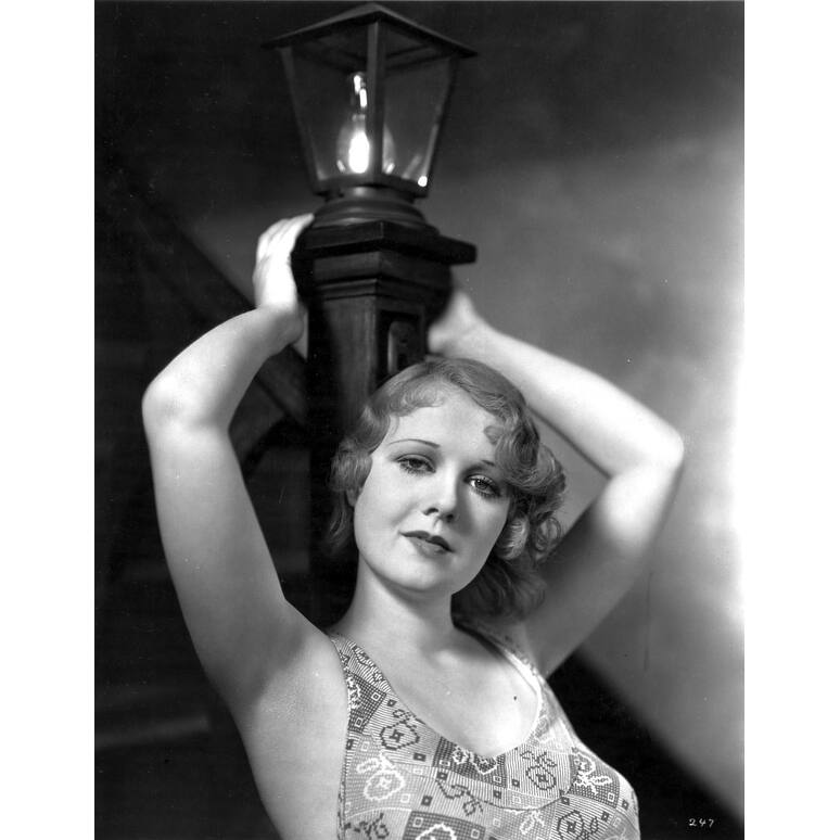 Anita Page On A Printed Top Photo Print Overstock 25397102