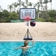 preview thumbnail 8 of 7, Portable Pool Basketball Hoop,45" - 53" Adjustable Height