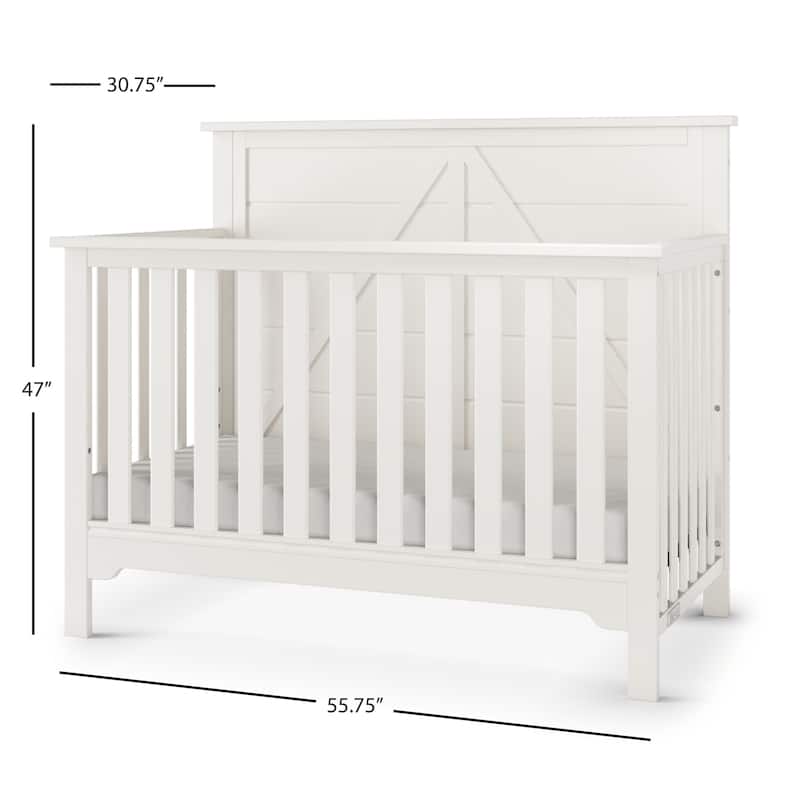 Forever Eclectic Woodland 4-in-1 Convertible Baby Crib