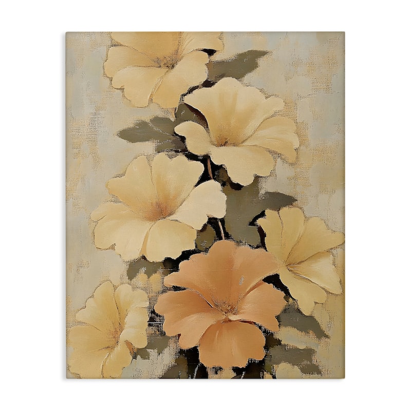 Stupell Muted Vintage Daffodils Canvas Wall Art Design By Franklyn Gregory - 30 x 40