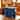 Kitchen Island Set with Drop Leaf and 2 Seatings, Blue+Rustic Brown