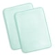 preview thumbnail 144 of 153, Empyrean Ultra Soft Plush Bathroom Rug - Non-Slip, Velvet, Memory Foam Bath Mat - Set of 2 Set of 2 (17x24) - Aqua