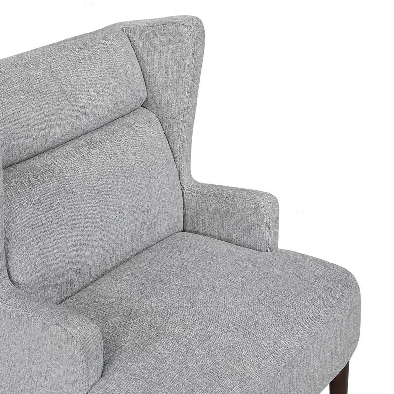 Sophisticated Wingback Accent Chair for Stylish Living Rooms and Beyond