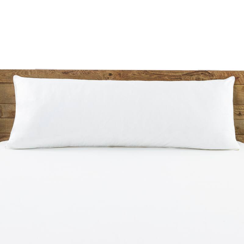 I AM™ Huggable Body Pillow - White - Firm - Specialty