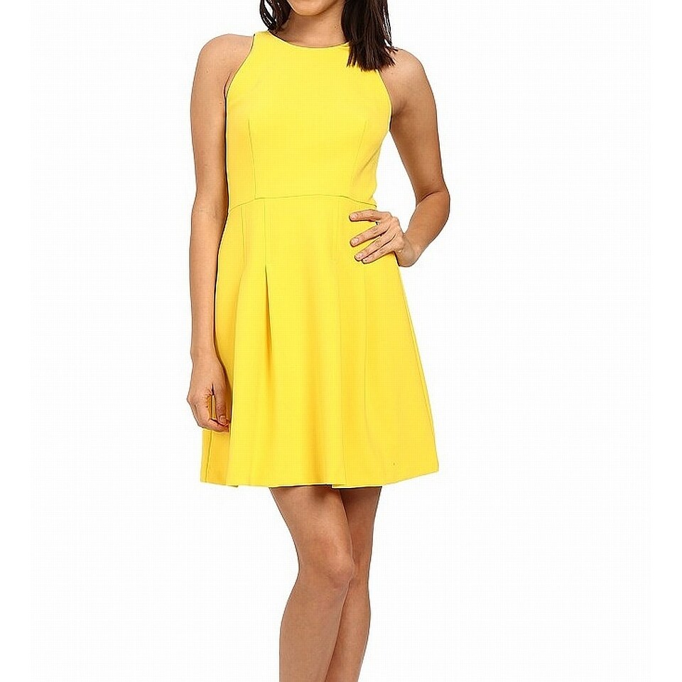 nicole miller yellow dress