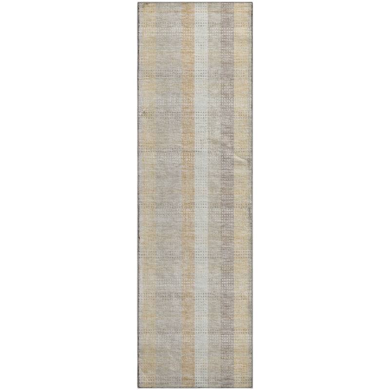 Premium Washable Super Soft Modern Plaid Mayfield Rug