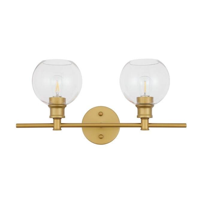 Collins 2-light Wall Sconce - 19.1/9.8