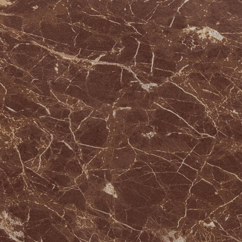 Treso Round Concrete Coffee Table with Marble Finish