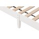 preview thumbnail 7 of 27, Twin Bed with Column-Decoration Headboard and Bed Slats