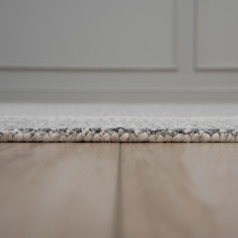 Alora Decor Maude Contemporary Hand-Tufted Bordered Area Rug