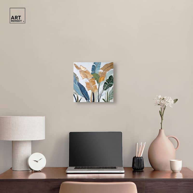 Paradise Fronds I Canvas by Art Remedy, Gallery Wrapped