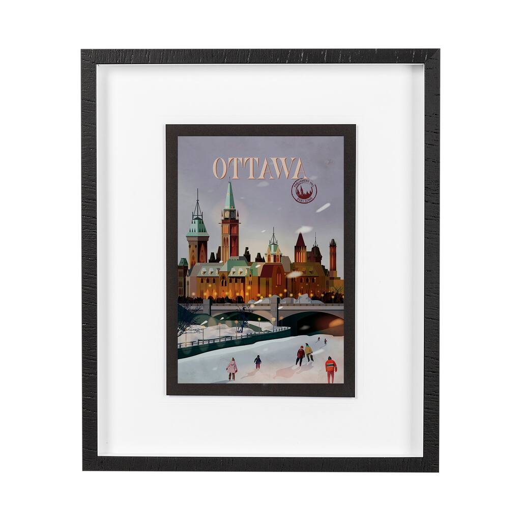 Ottawa Go (M) Framed Art Print