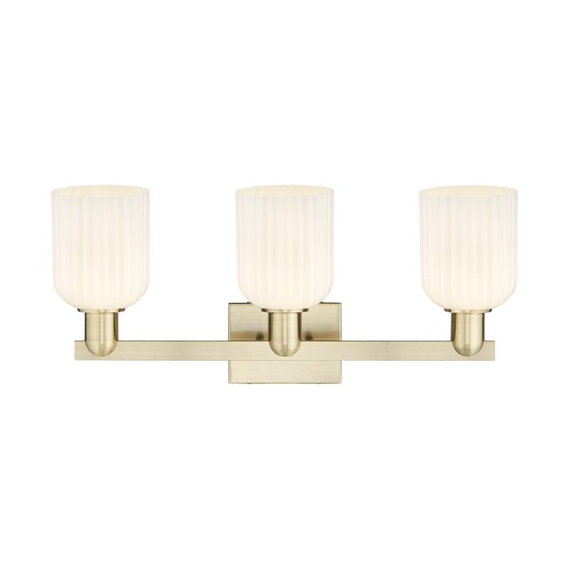 Innovations Lighting Downtown Urban - Bridal Veil - 3 Light 24" Bath Vanity Light