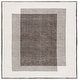 preview thumbnail 2 of 12, SAFAVIEH Audrey Klasiene Modern Contemporary Rug 6' Square - Dark Grey/Ivory - Square
