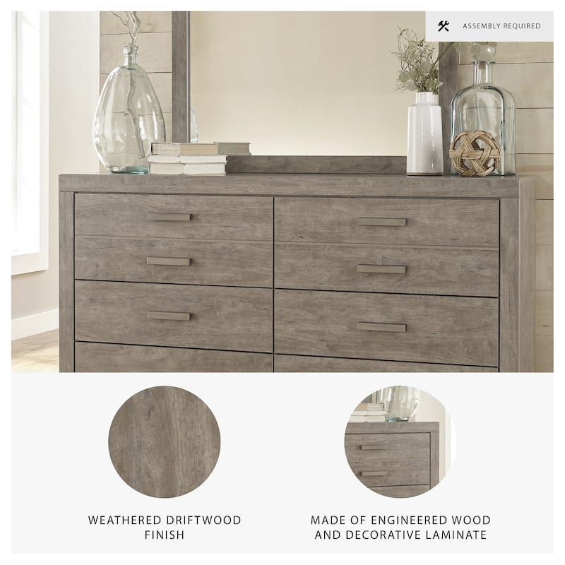Signature Design by Ashley Balnain Grey Dresser