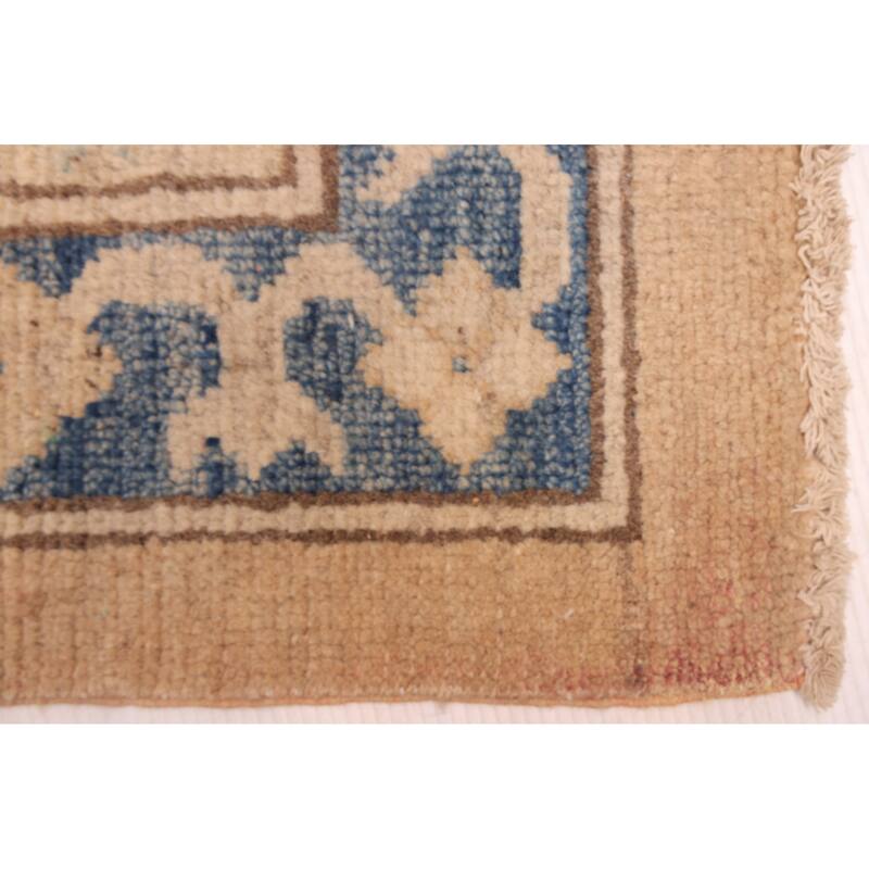 ECARPETGALLERY Hand-knotted Finest Ghazni Tan Wool Rug - 9'10 x 13'5