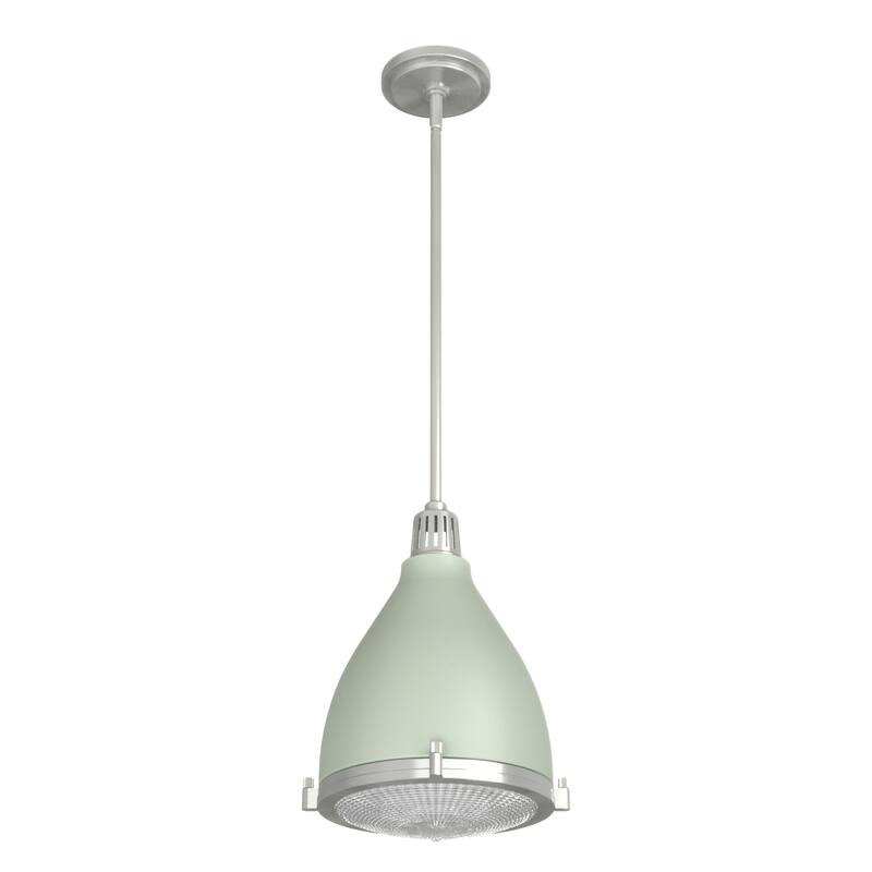 Hunter Bluff View Retro 10" 1-Light Pendant - Kitchen Island, Dining Room - Mid-Century Modern, Contemporary, Transitional