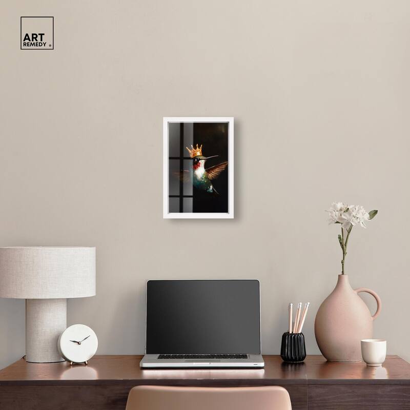 Royal Bird I Shadowbox by Art Remedy