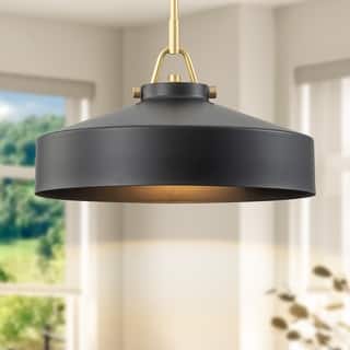 Starsky 1-Light Farmhouse Drum Pendant