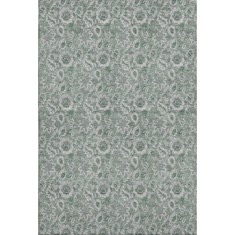 Premium Washable Super Soft Floral Mayfield Rug