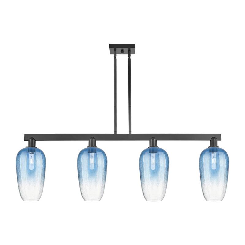 Innovations Lighting Urban Downtown - Brookhaven Flute - 4 Light 48" Stem Hung Island Light