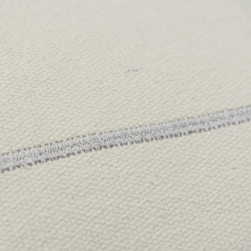 Rizzy Home Transitional Ivory Poly Filled Pillow - 20" x 20"