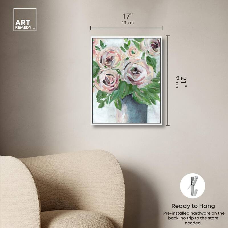 Flowers from my Garden Canvas by Art Remedy