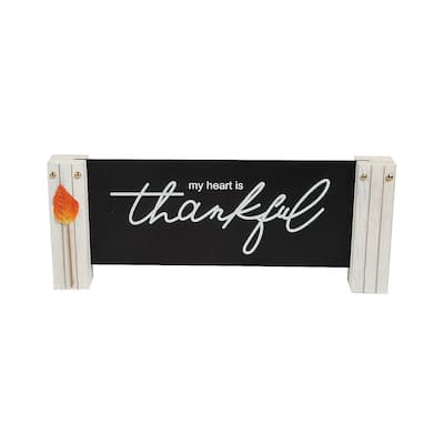 Thankful Tabletop Decor, Thanksgiving, Home Decor, 1 Piece