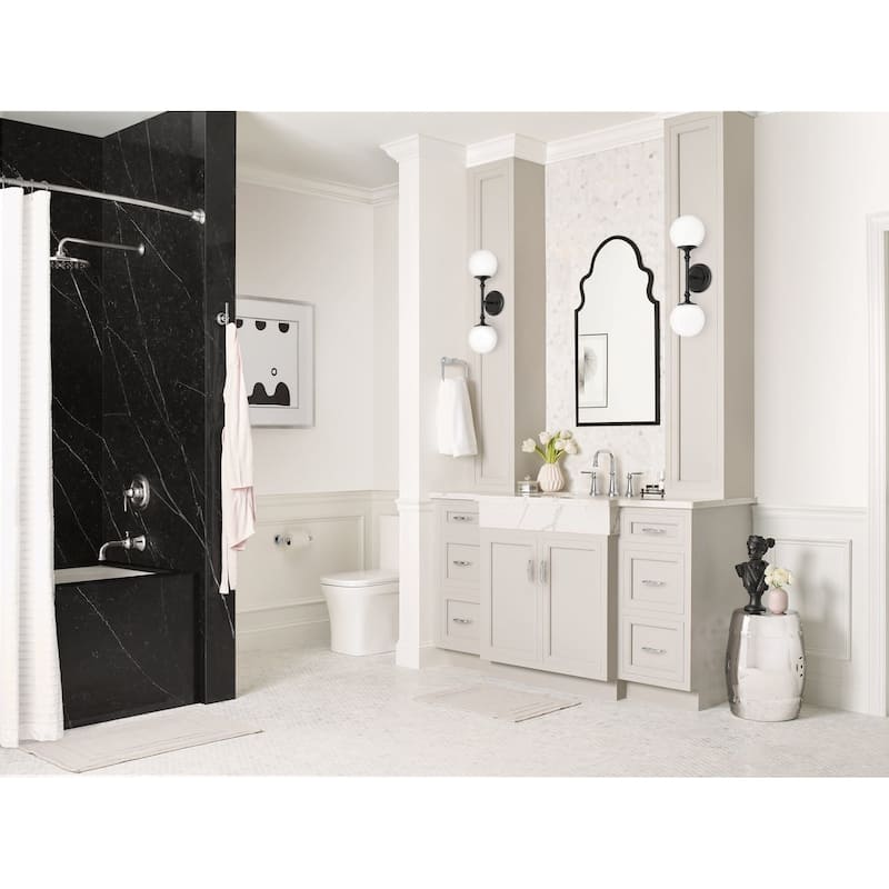 Moen TVS44102 Colinet 1.2 GPM Widespread Bathroom Faucet with Pop-Up