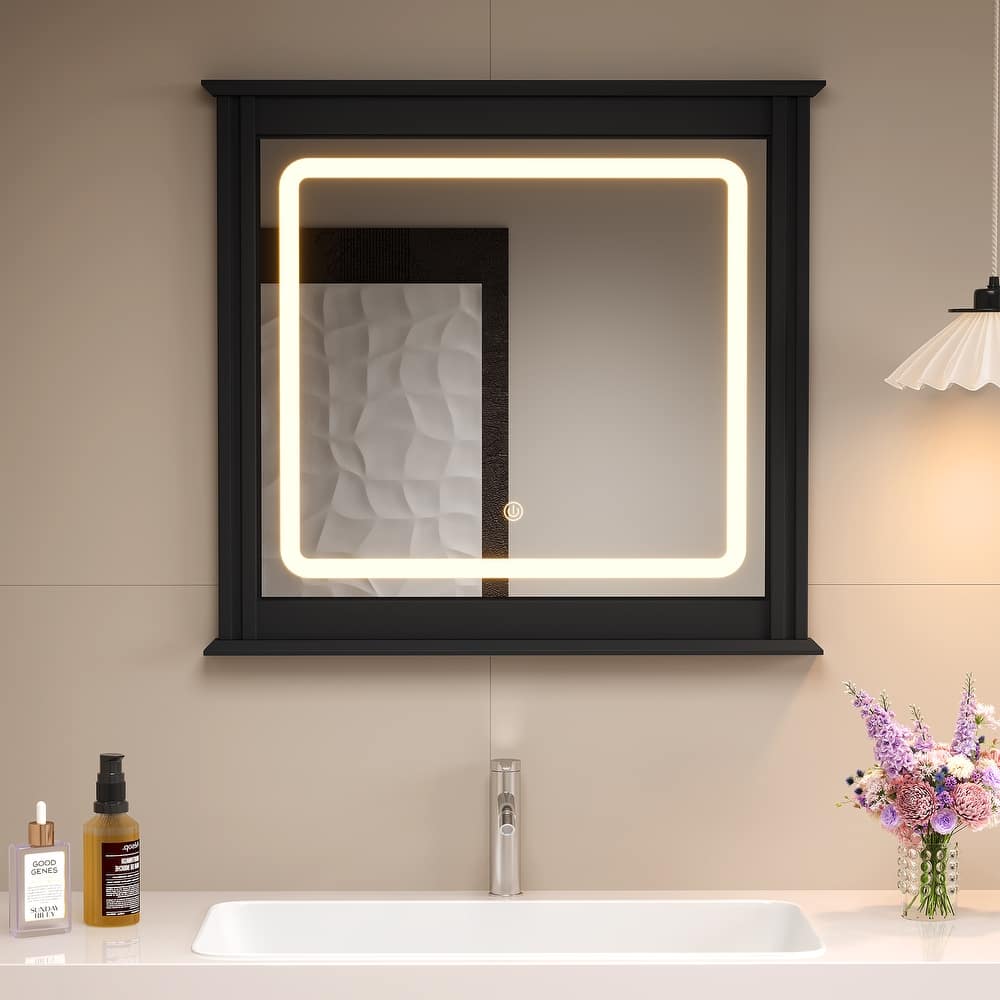 Smart LED Vanity Mirror with 3-Color Light