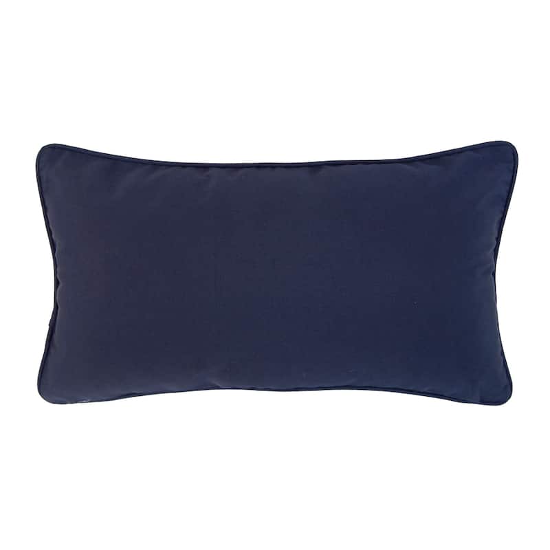 Donna Sharp Checkerboard Indigo 2 PC Decorative Pillow Set