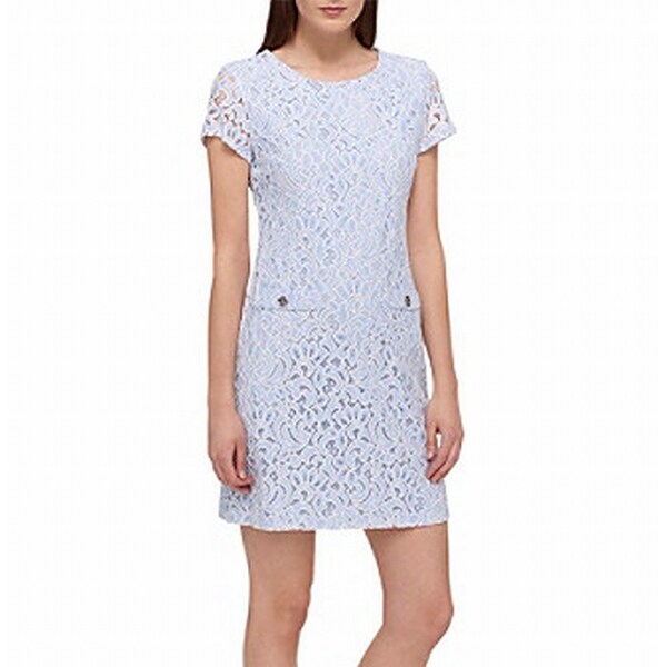 tommy hilfiger white lace dress