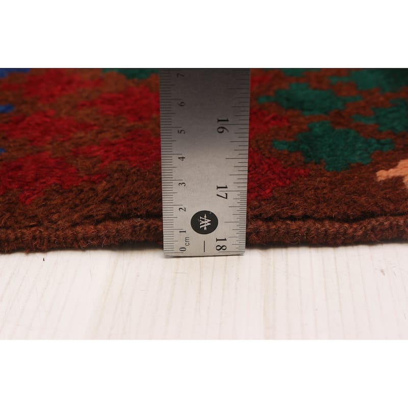 ECARPETGALLERY Hand-knotted Akhjah Brown Wool Rug - 6'6 x 7'9