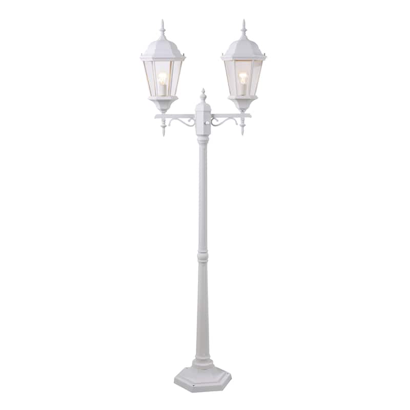 Kenroy Home Villa 2-Light Post Light - Oil Rubbed Bronze